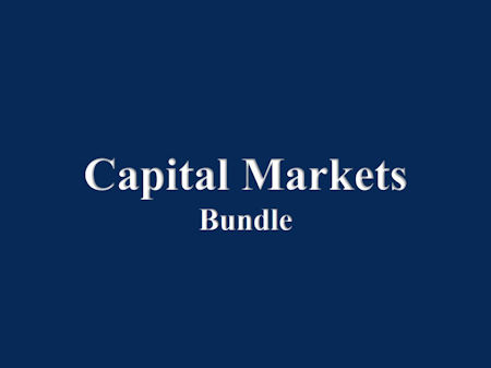 Capital Market Bundle of e-Learning courses
